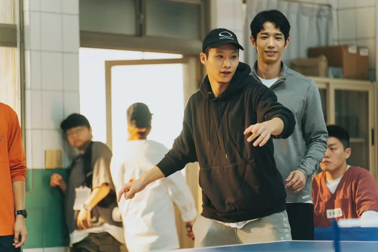 黄冠智首次担任桌球动作设计压力山大失眠。爱奇艺国际版、壹壹影业提供