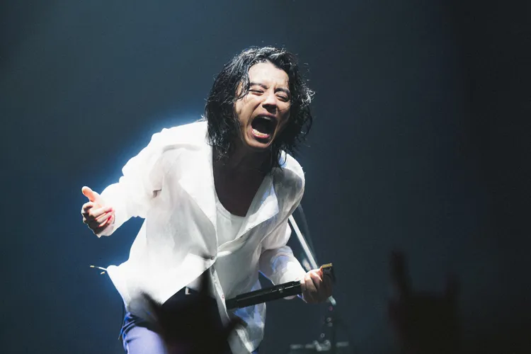 澀谷昴昨晚在Zepp New Taipei舉行首場台灣個唱。遠大娛樂提供