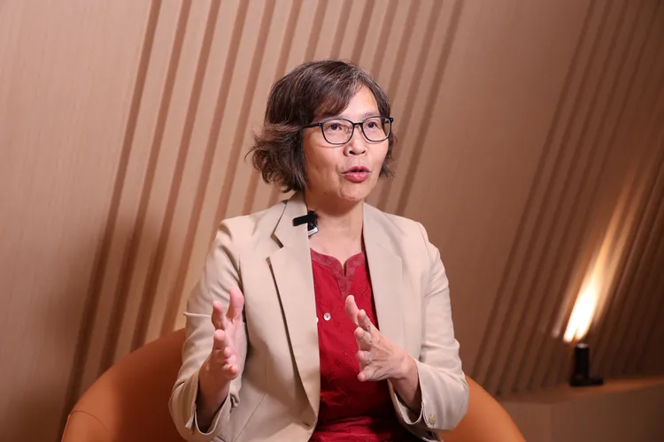 柯文哲交保後，蔡壁如十分關心柯的近況。莊宗達攝