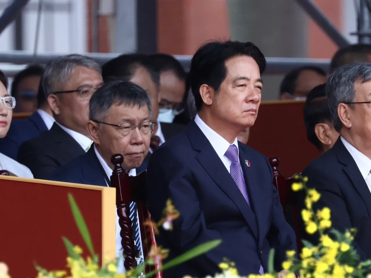 蔡壁如鼓勵柯文哲2026選台南市長，對抗總統賴清德。彭欣偉攝