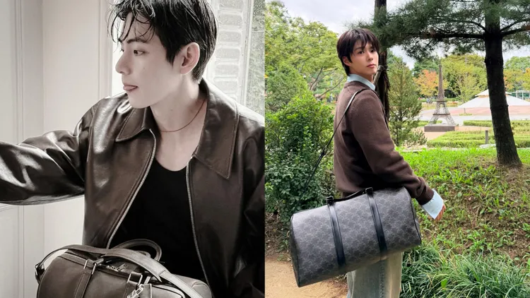 V、朴寶劍演繹CELINE旅行袋　這畫面太帥太好看