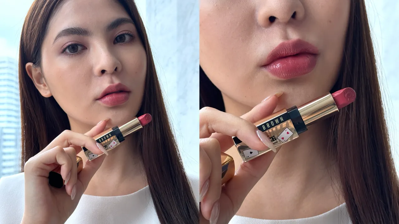 Bobbi Brown x 爱丽丝梦游仙境金致缎光唇膏，1450元。张家玲摄