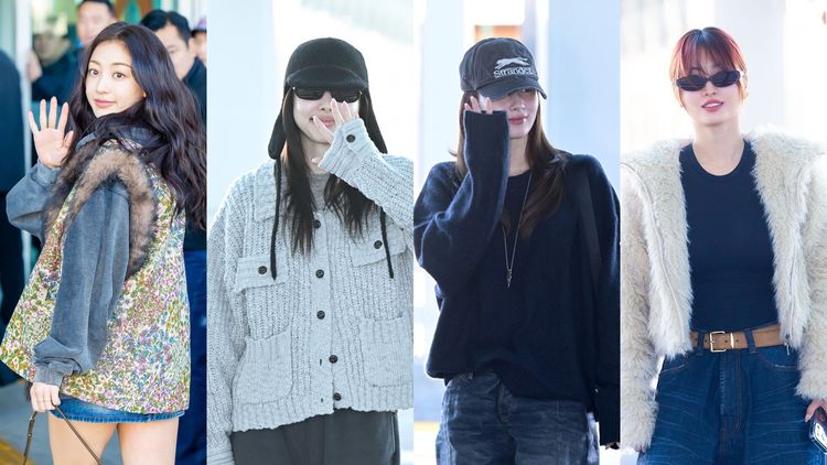 TWICE來了機場時尚美翻！分2批出發周子瑜單獨回台