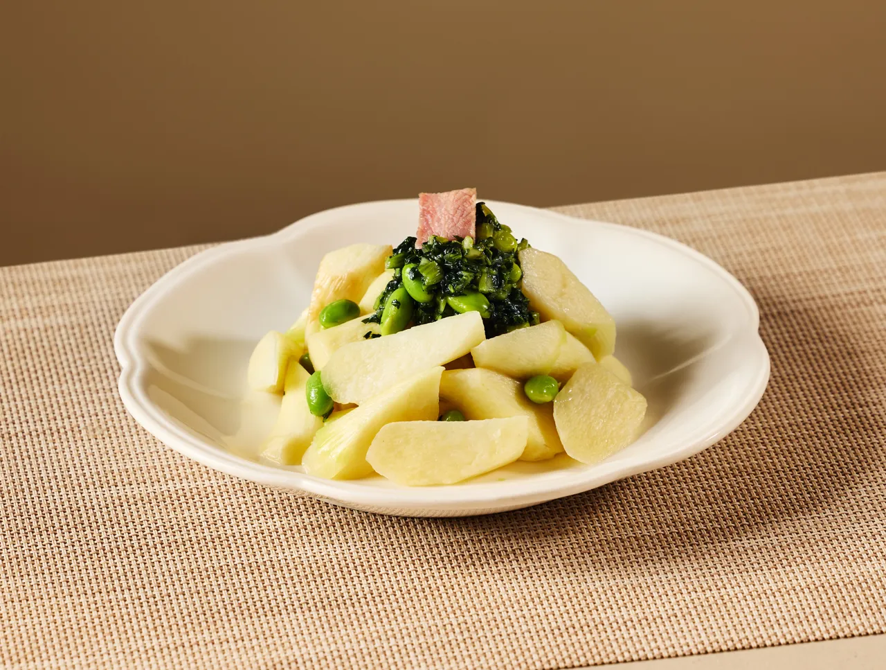 雪菜茭白笋。业者提供