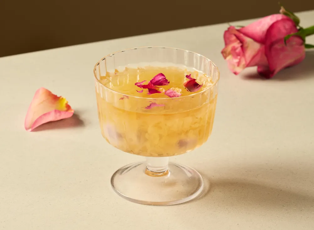 玫瑰银耳露。业者提供