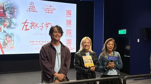 《左撇子女孩》首周末票房破200萬奪好評！黃鐙輝映後場謝票重現人氣「叫賣哥強尼」