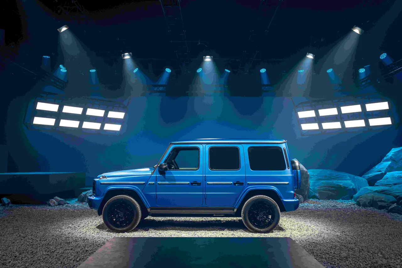 【Mercedes-Benz 星动乐园】里将展出具备G-TURN功能的纯电越野代表G 580。业者提供