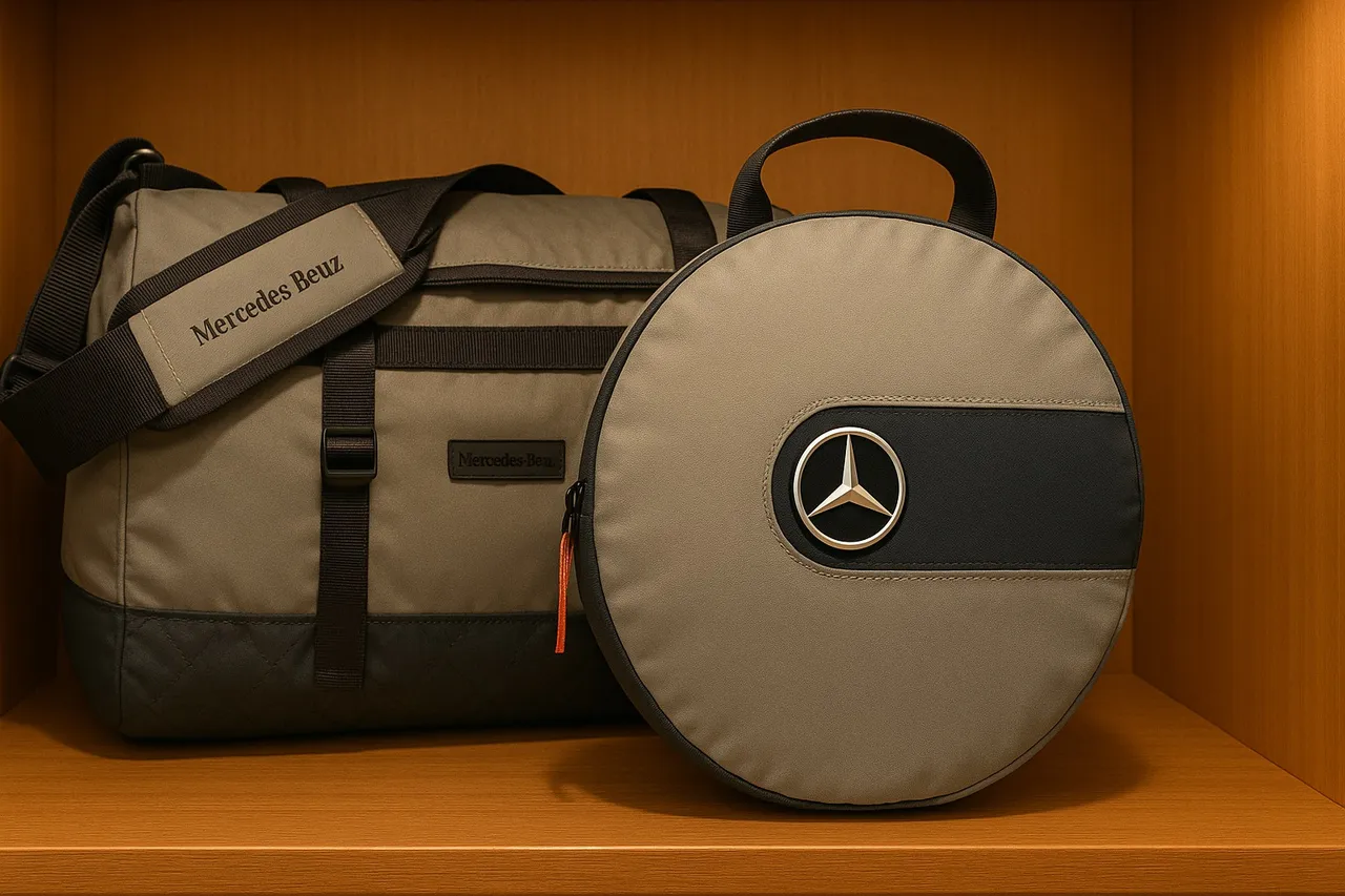 冬季限定新品G-Class多功能折叠包及多款限量周边，在现场精品区展售。业者提供