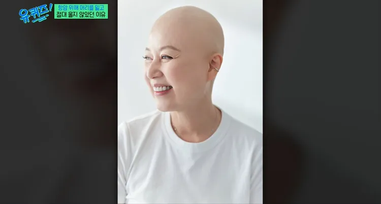 朴美善透露光頭沙龍照是女兒叫她拍的。翻攝friDay影音