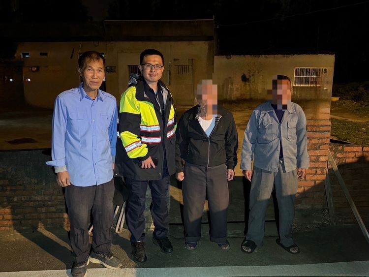 7旬翁迷途！由觀音騎腳踏車到新屋　警方憑發票助他平安返家