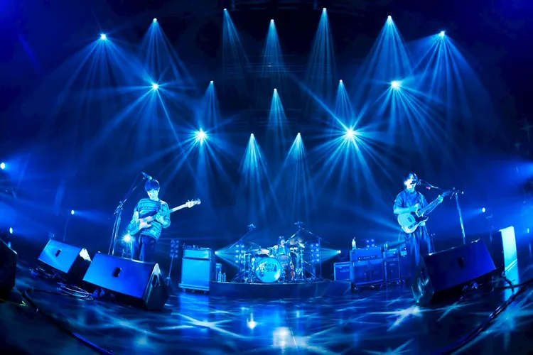 Saucy Dog昨晚在Zepp New Taipei開唱。日吉