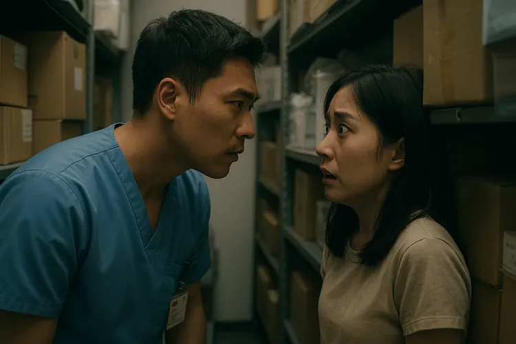 醫院梁姓行政助理被控在儲藏室內對1名女病患性騷擾，一審被判刑6月。AI生成示意圖