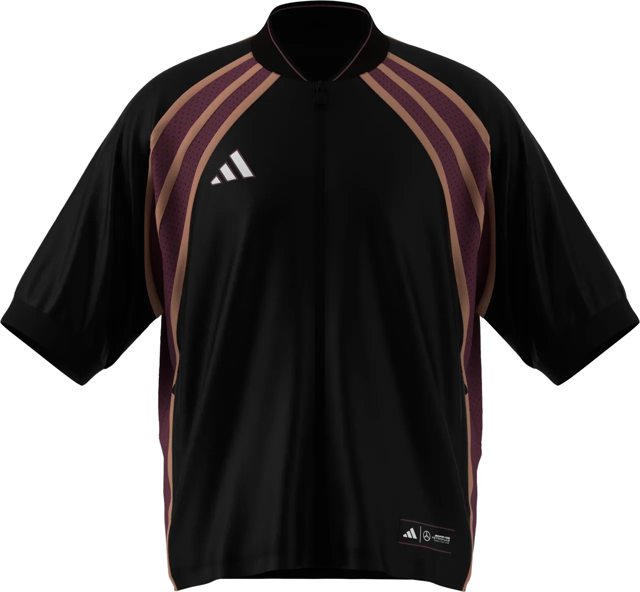 adidas Las Vegas系列拉链式短袖上衣，2690元。品牌提供