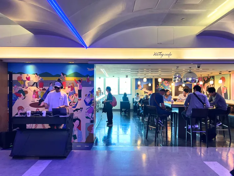 風靡歐美的「白日咖啡派對Coffee Shop Raves」也降落在桃園國際機場。業者提供