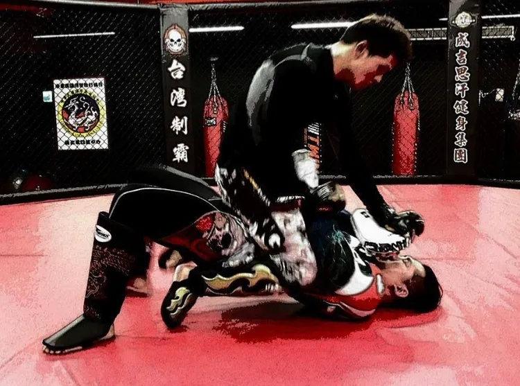 李慶元當年是因打拳才和館長熟識。翻攝李慶元臉書