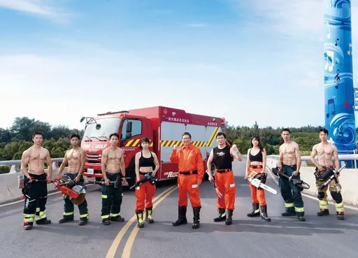 竹县2026年消防形象宣导月历亮相　周六竹北远百发表会抢先拿