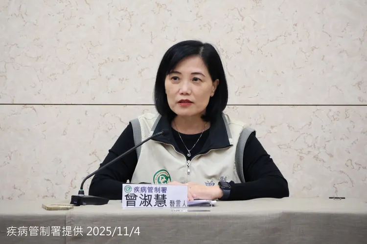疾管署发言人曾淑慧。疾管署提供
