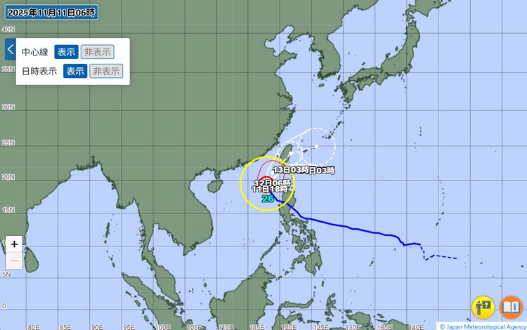 鳳凰陸警擴大4縣市!颱風最新「穿心」路徑曝光