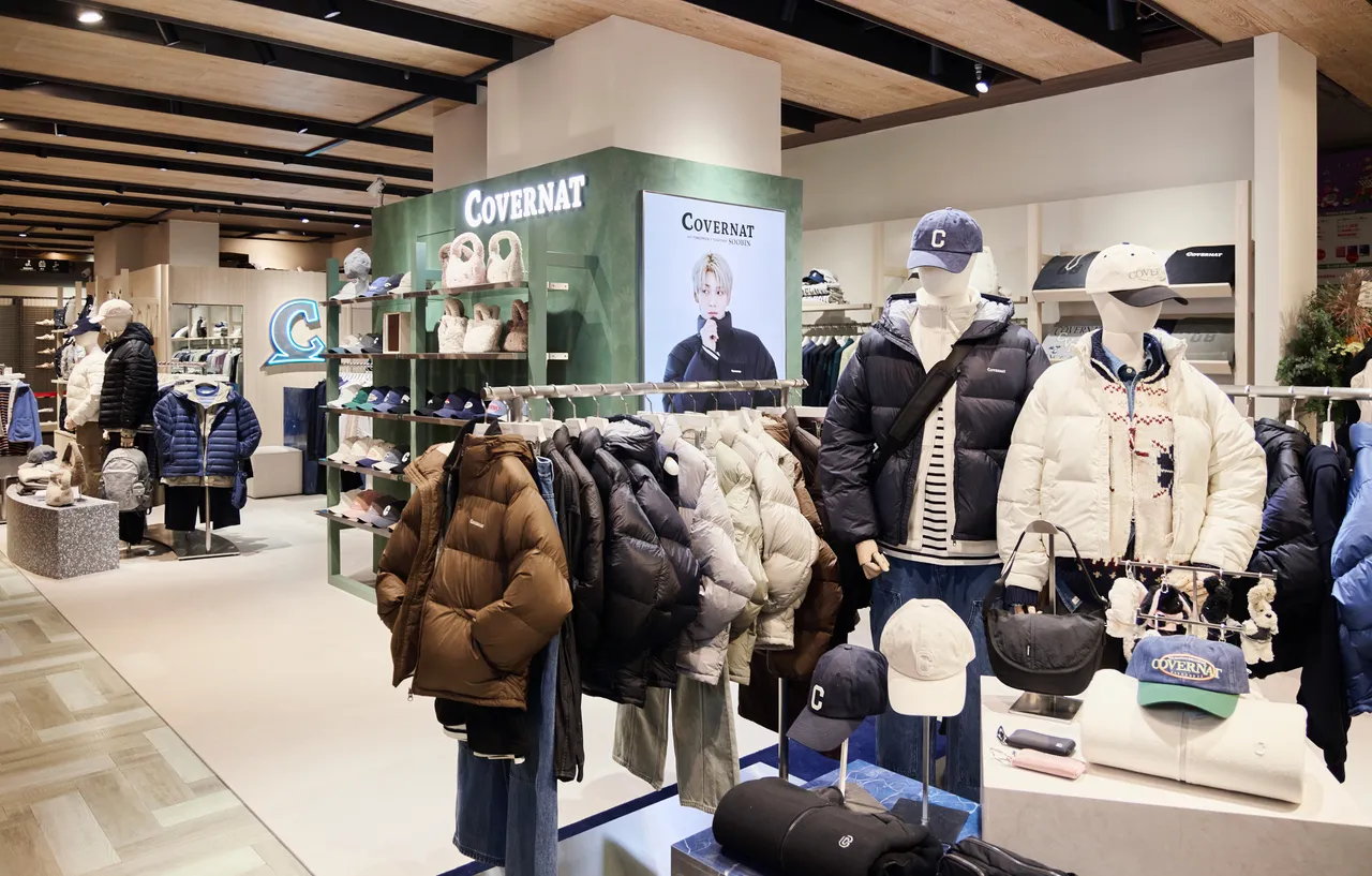 COVERNAT插旗西门诚品武昌。品牌提供