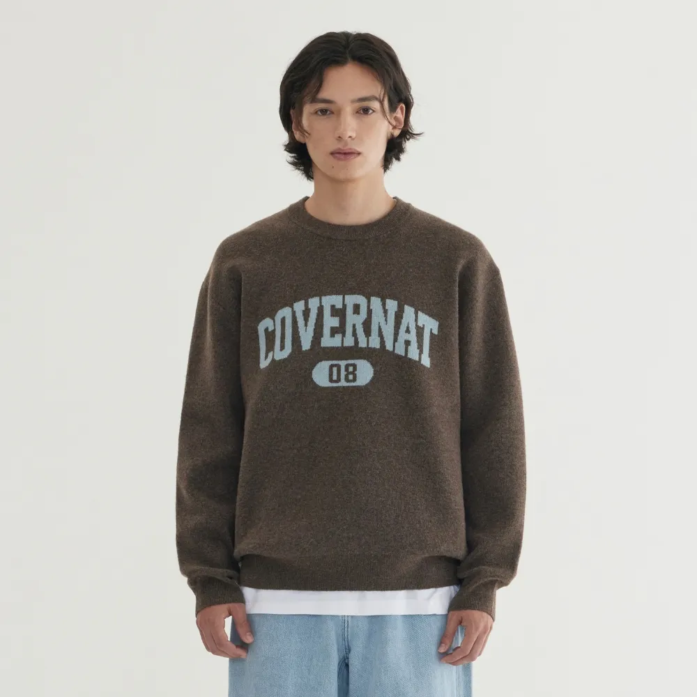 COVERNAT经典Logo针织衫，2990元。品牌提供