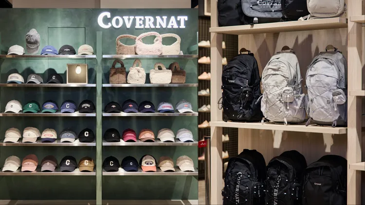 新店帶來齊全的帽款、包款。品牌提供