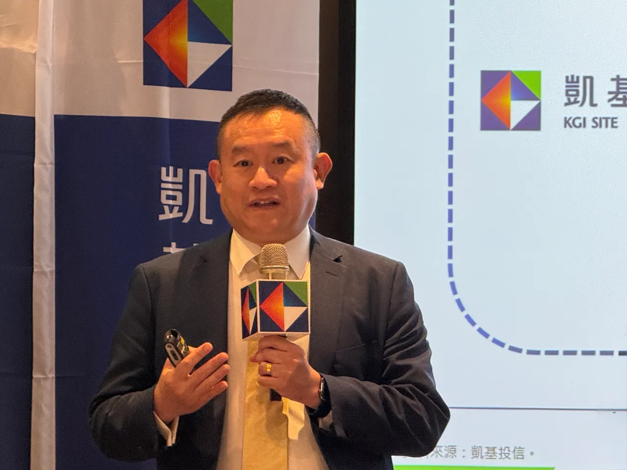 凱基投信事業發展處主管穆正雍。呂承哲攝