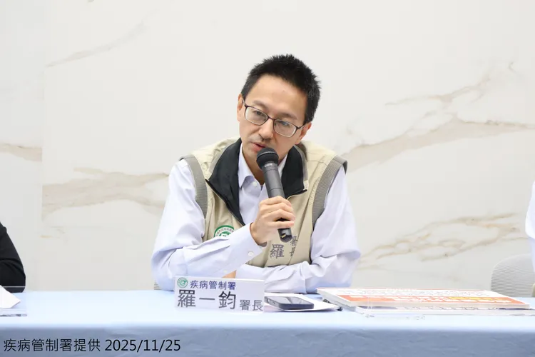 疾管署長羅一鈞。疾管署提供