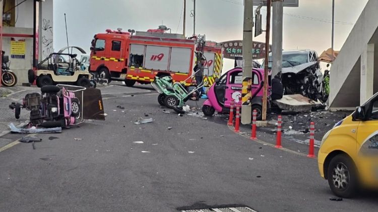 0.2秒天人永隔！濟州島汽車暴衝3死10傷　這規定被罵翻