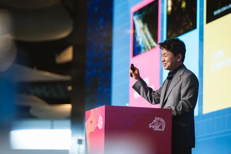 金湲錫到金馬大師講座開課。Netflix 提供