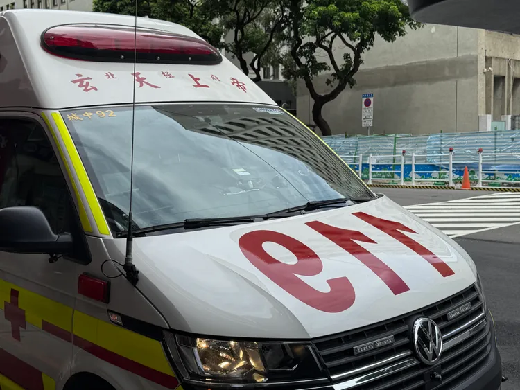 救護車示意圖。攝影中心 