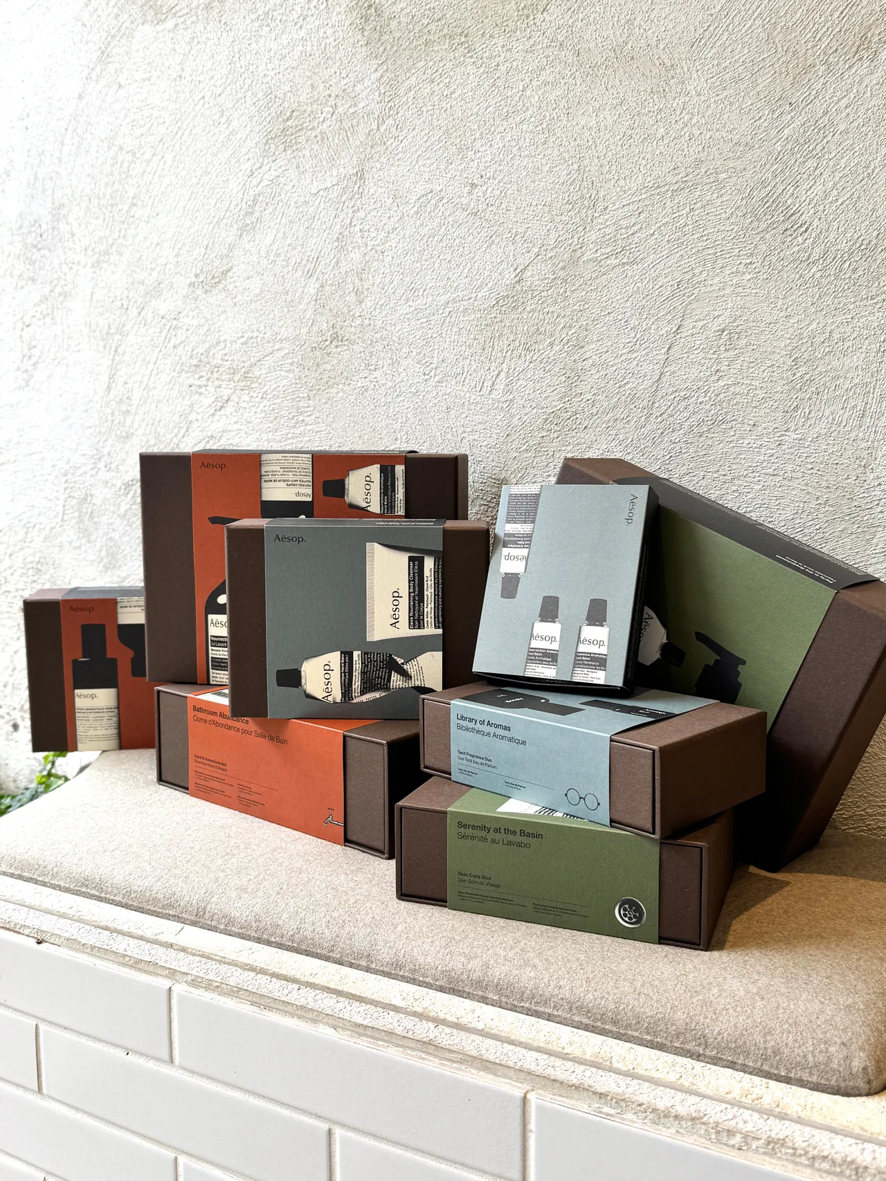 Aesop还推出8款期间限定的季节性礼盒。张家玲摄