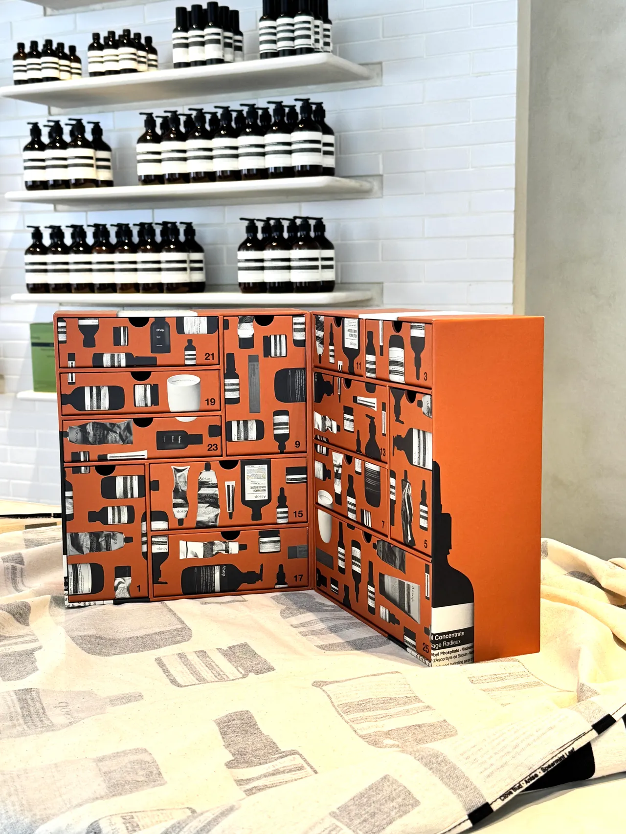 Aesop寓香之所带有舍弃偶数的品牌巧思。张家玲摄