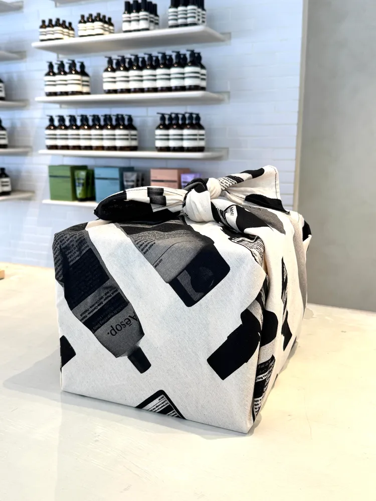 Aesop寓香之所有精美的外包裝。張家玲攝