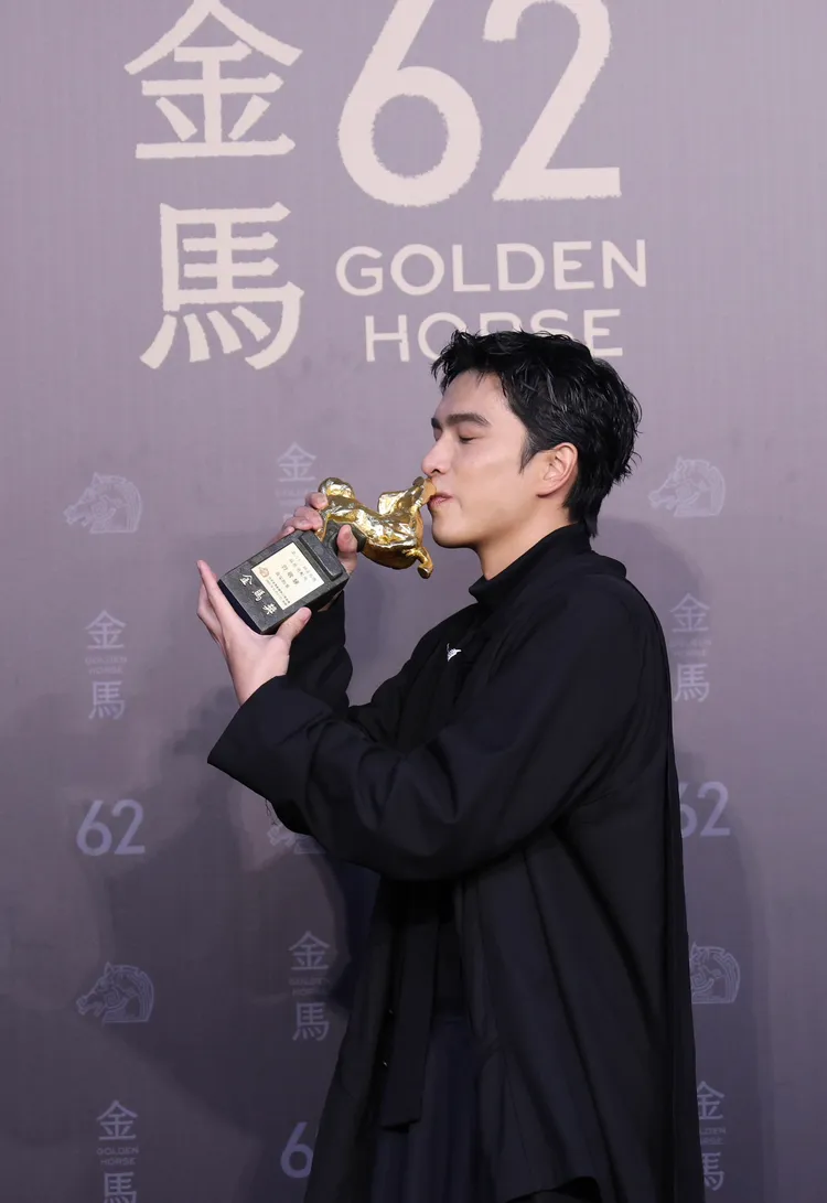 曾敬驊喜獲金馬最佳男配角。攝影中心攝