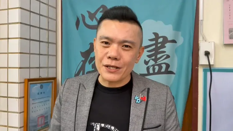 江和樹說，吳皇昇是戰將，沒有選擇戰場的機會，卻選了一個最好選的地方 。江和樹提供