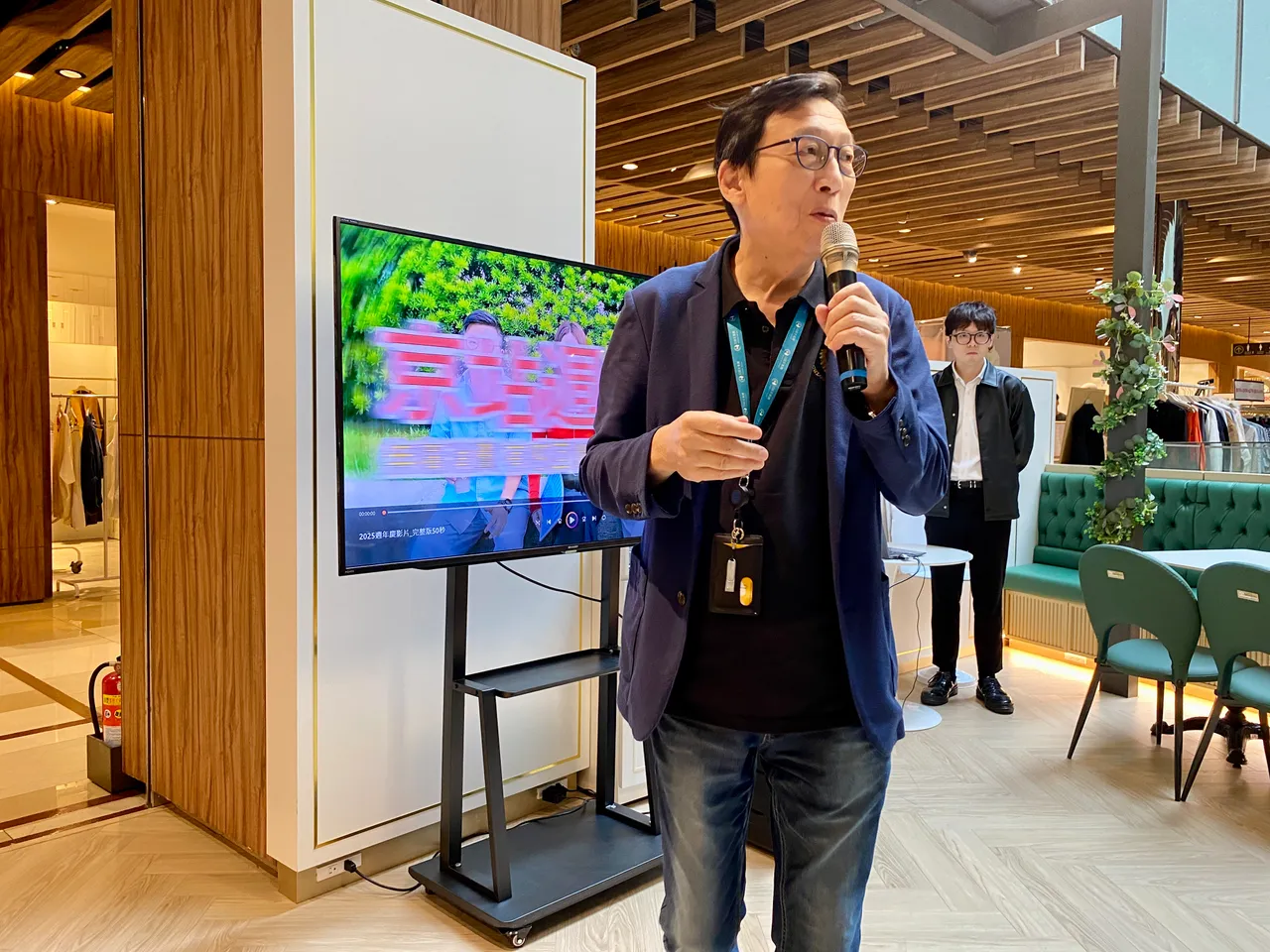 京站实业股份有限公司总经理王大政。庄伟祺摄