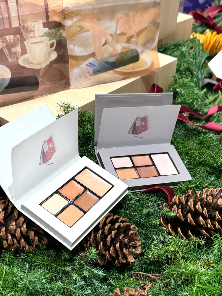 OSAJI手繪紀念彩影盤，各1600元。品牌提供