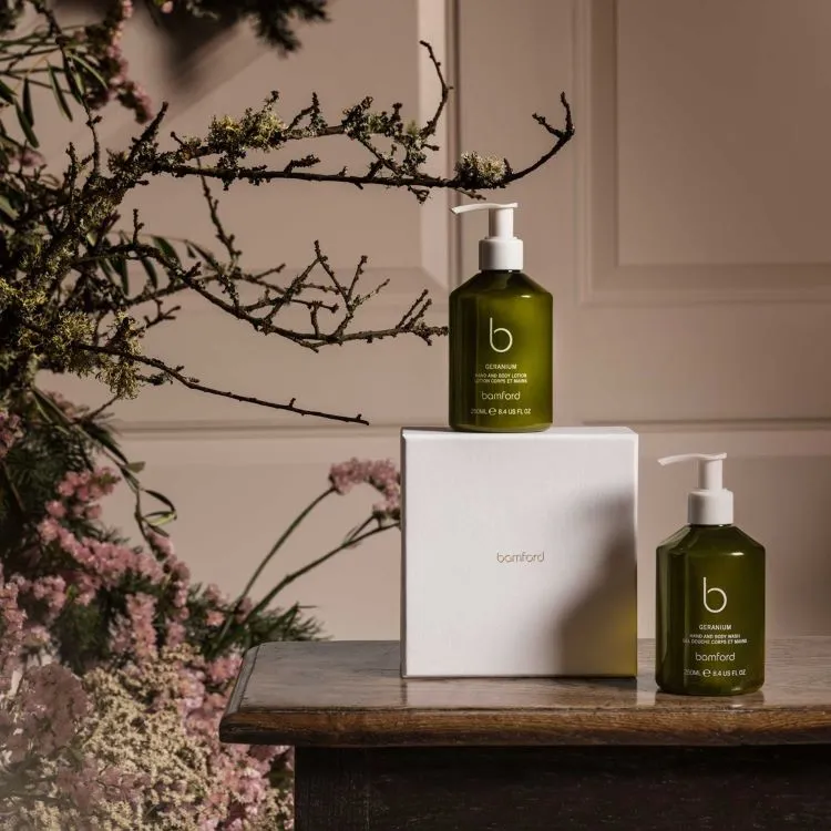 Bamford 限量天竺葵禮盒，2500元。品牌提供