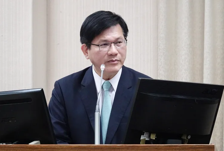 外交部长林佳龙。庄宗达摄