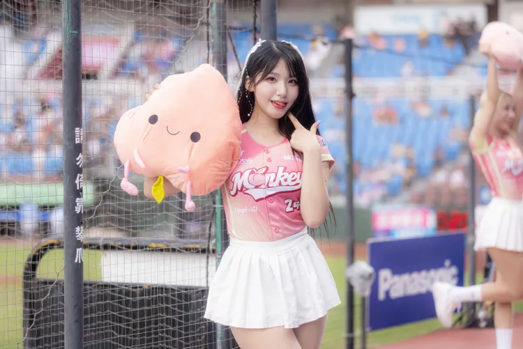 乐天女孩廉世彬。乐天桃猿提供