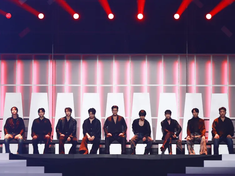 SJ今晚在台北大巨蛋举行第2场Super Show 10。读者提供