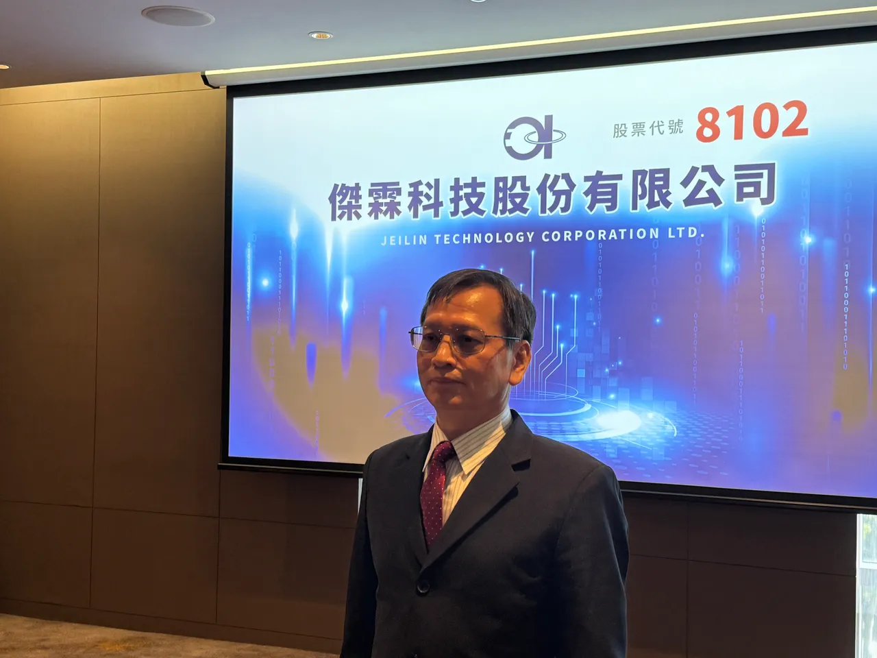 杰霖科技董事长梁春林。吕承哲摄