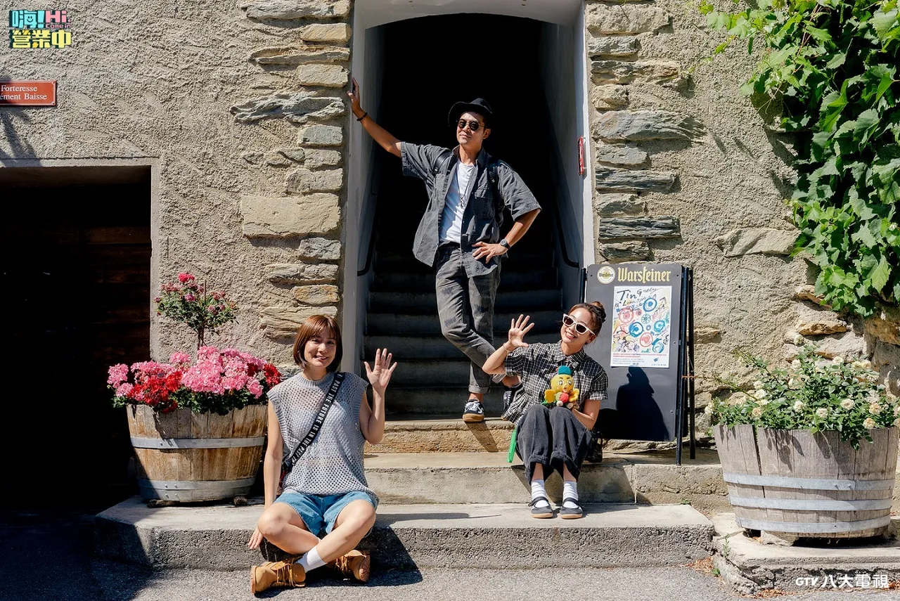 莎莎（左起）、姚元浩、吳映潔在節目中傳遞溫暖的味道。八大提供