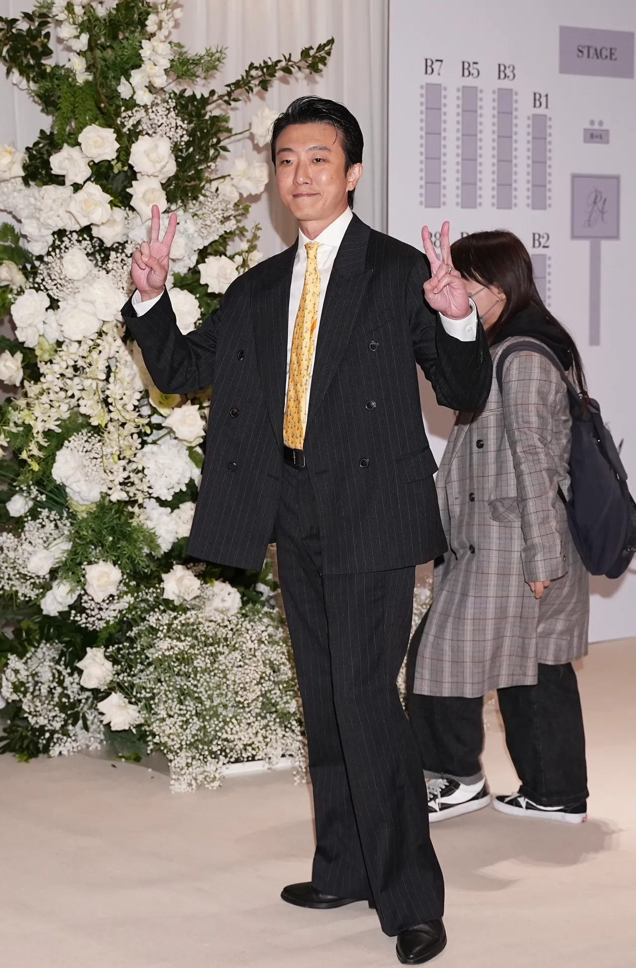 许玮宁和邱泽婚礼众星，怀秋。彭欣伟摄影