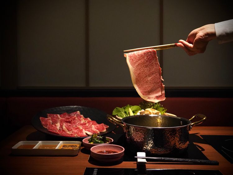 牛排教父WAGYU CLUB shabushabu進駐信義A4　平日商業午餐1080元日本和牛輕鬆入口