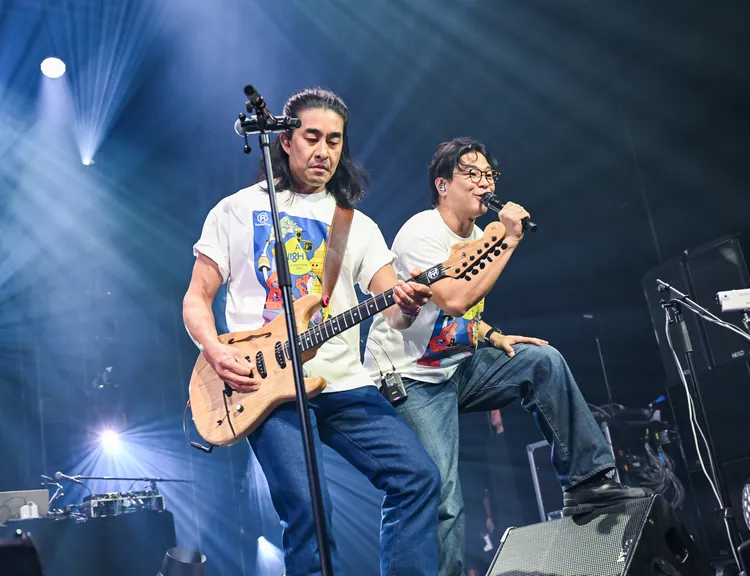 Rubberband近日在台北开唱。光尚娱乐提供