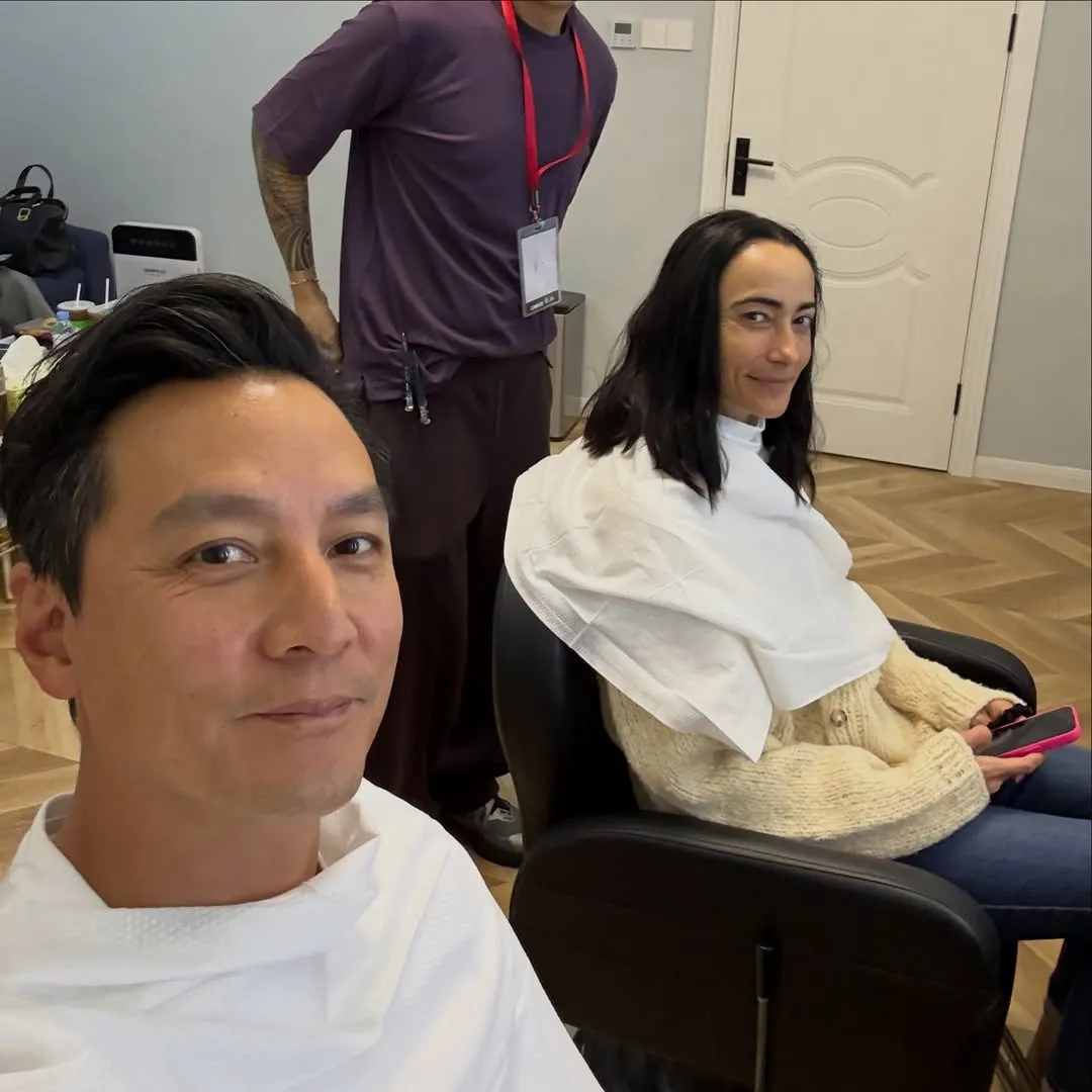 吳彥祖和妻子Lisa S.有夫妻臉。翻攝吳彥祖IG