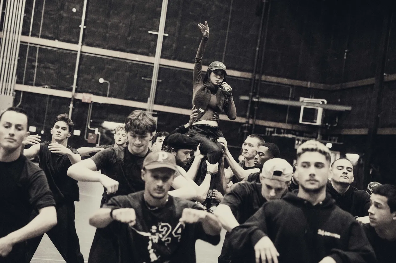 Jolin在洛杉磯閉關排練。凌時差提供