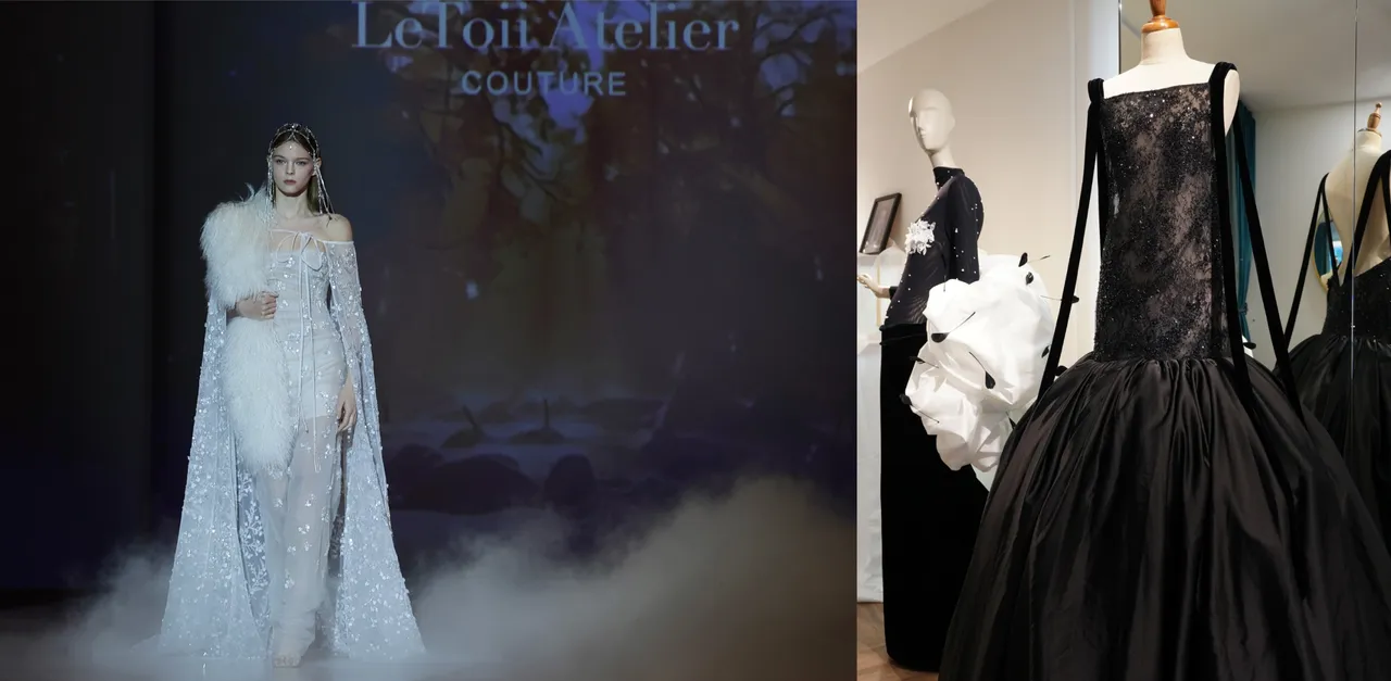 LeToii Atelier首度于台北呈现2026全新两大高级订制系列。品牌提供