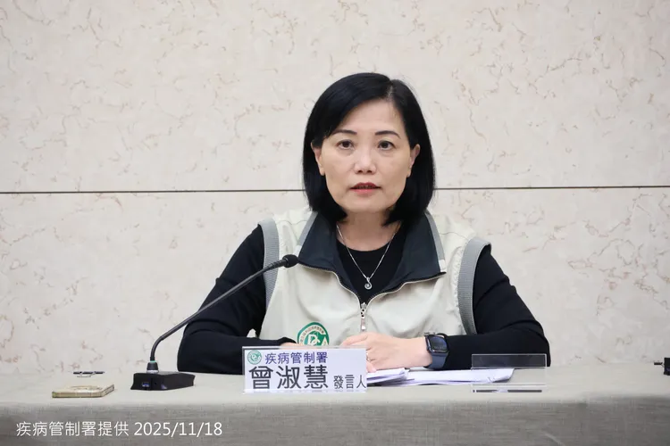 疾管署发言人曾淑慧。疾管署提供